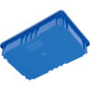 Plastic Dividable Grid Container, 16-1/2 L x 10-7/8 W x 3-1/2 H, Blue - Pkg
																			