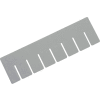 Global Industrial™ Length Divider DL91035 for Plastic Dividable Grid Container DG91035, Qty 6