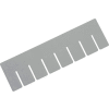 Global Industrial Length Divider DL91035 for Plastic Dividable Grid Container DG91035, Qty 6