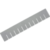 Global Industrial Length Divider DL92035 for Plastic Dividable Grid Container DG92035, Qty 6