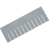Global Industrial™ Length Divider DL92060 for Plastic Dividable Grid Container DG92060, Qty 6