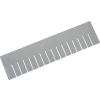 Global Industrial Length Divider DL93060 for Plastic Dividable Grid Container DG93060, Qty 6
