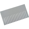 Global Industrial™ Length Divider DL93120 for Plastic Dividable Grid Container DG93120, Qty 6