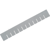 Global Industrial Width Divider DS93030 for Plastic Dividable Grid Container DG93030, Qty 6