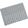 Global Industrial Width Divider DS93120 for Plastic Dividable Grid Container DG93120, Qty 6