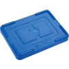 Global Industrial Lid COV91000 for Plastic Dividable Grid Container, 10-7/8"L x 8-1/4"W, Blue - Pkg Qty 10