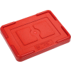 Global Industrial Lid COV91000 for Plastic Dividable Grid Container, 10-7/8"L x 8-1/4"W, Red - Pkg Qty 10