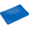 Global Industrial Lid COV92000 for Plastic Dividable Grid Container, 16-1/2"L x 10-7/8"W, Blue - Pkg Qty 4