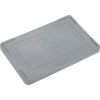 Global Industrial Lid COV92000 for Plastic Dividable Grid Container, 16-1/2"L x 10-7/8"W, Gray - Pkg Qty 4