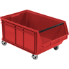 Quantum Mobile Magnum Plastic Stackable Storage Bin QMS843MOB 18-3/8 x 29 x 14-7/8