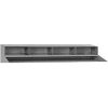 4 Pigeonhole Compartment Riser for Pucel 48"W Extra-Wide Shop Desk - Gray