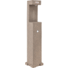 Global Industrial Outdoor Bottle Filling Station, Rotocast Granite Finish