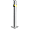 Global Industrial™ Safety Bollard, Stainless Steel, 36" H x 4-1/2" Diameter