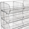 Global Industrial™ Modular Wire Stacking Bin Basket Rack, 48