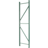 Interlake Mecalux Pallet Rack Tear Drop, Welded, Upright Frame 36"D x 120"H, Green