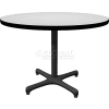 Allied Plastics Round Restaurant Table - 42" - Gray