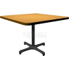 Allied Plastics Square Restaurant Table - 42" - Oak