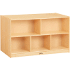 Jonti-Craft® Mobile Double Island, 48"W x 28"D x 29-1/2"H, Birch Plywood