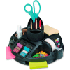 3M® Rotary Desktop Organizer Kit Including Post-It Notes, Post-It Flags & Scotch Tape Black