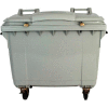 HSM® 4 WHEELSecure Mobile Shredder Cart - 175-Gallon Capacity - Gray