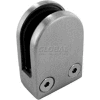 Lavi Industries, Glass Grip, Mini, Flat, Satin Stainless Steel