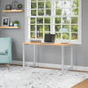 Bush Furniture 48"W x 24"D Table Desk - Natural Maple - 400 Series