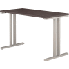 Bush Furniture 48"W X 24"D Training Table - Storm Gray - 400 Series