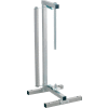 Global Industrial™ Vertical Paper Dispenser w/Cutter, 27"W x 9" Dia. Roll Size
