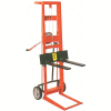 Wesco® Winch Operated Adjustable Forks Lift Truck 260019 2 Wheel 750 Lb.
