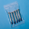 Reclosable Poly Bags, 4"W x 6"L, 2 Mil, Clear, 1000/Pack