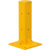 18 in. Protective Rail Barrier Post For Single Rail
