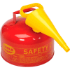 Eagle Type 1 Safety Can - 2.5 Gallon with Funnel - Red