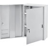 Global Industrial™ Medium Narcotics Cabinet, Double Door/Double Lock, Stainless Steel
																			