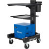 Global Industrial™ Powered Orbit Laptop Cart with 100AH Battery
																			