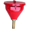 6" Shaft Self-Closing Drum Funnel DF-S