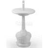Patio Outdoor Ashtray With Table White 711606