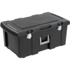 Footlocker Wheeled Storage Tote 22 Gallon 31-1/8x17-1/2x13-7/8
