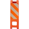 Narrowcade Barricade Sign Stand 45"H With 2 Panel 2 Sheetings