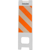Narrowcade Barricade Sign Stand 45"H With 2 Panel 2 Sheetings