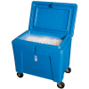 Polar Chest Dry Ice Storage Container with Lid and Casters PB11HLC - 42"L x 29"W x 39"H