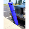 52"H FlexBollard - Concrete Installation - Blue Cover/Black Tapes