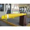 108"W Soft Nylon Gate Arm Cover - Yellow Cover/White Tapes - Pkg Qty 6