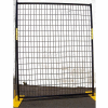 Welded Wire Black Powder Coat Fence - 5'Wx6'H 12 Panel Kit