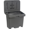 Buyer Products Poly Bulk Container 9031100 - 36"L x 24"W x 30"H, Black
