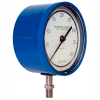 Perma-Cal 101NTM27B21, 4.5" Dial, 0-30 psi, 1/4" NPT, Bottom Mount, SS Connection, BL No Flange