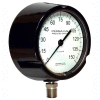Perma-Cal 111TIB09A23, 4.5" Dial, 0-600 psi, 1/2" NPT, Bottom Mount, SS Connection, BLK Turret