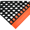 Wearwell® WorkSafe® Edging 3/4" Thick 2" x 65' Orange