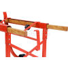 Hardwood Retractable Handle on Drum Cradle, Drum Handling Equipment, Drum Truck, Drum Cradles