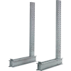 Global Industrial Single Sided Cantilever Upright, 61"Dx10'H, For 3000-5000 Series