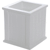 Mayne® Cape Cod 16" x 16" Square Planter, White